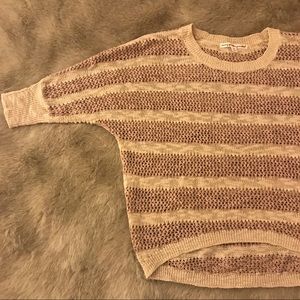 Knit striped sweater (like new)